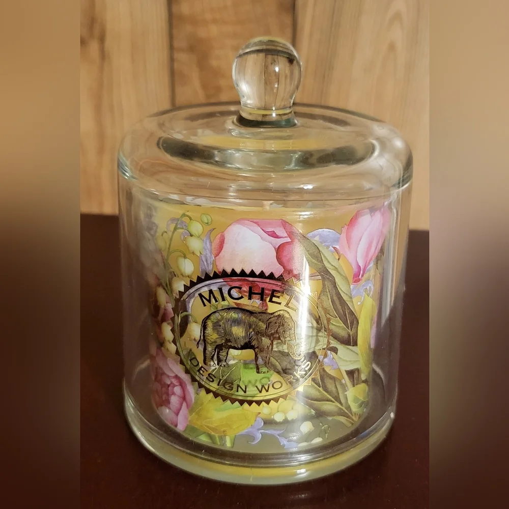 Michel Design Candle Works Phony Scented Soy Candle  with Cloche